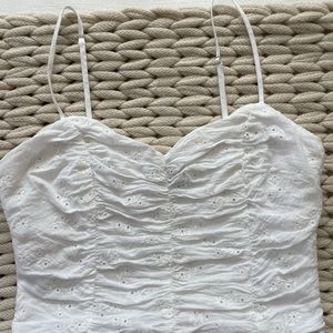Forever 21 White Tank Top